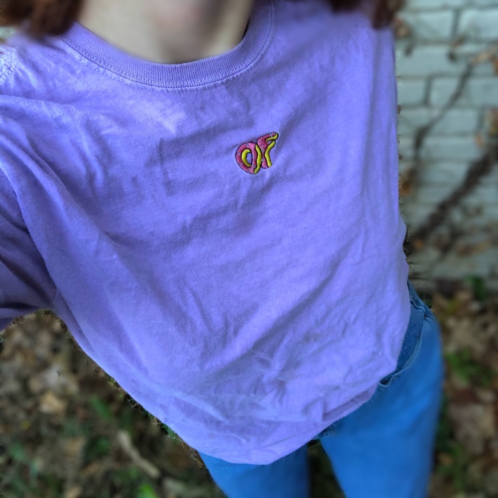 Purple odd future T-shirt